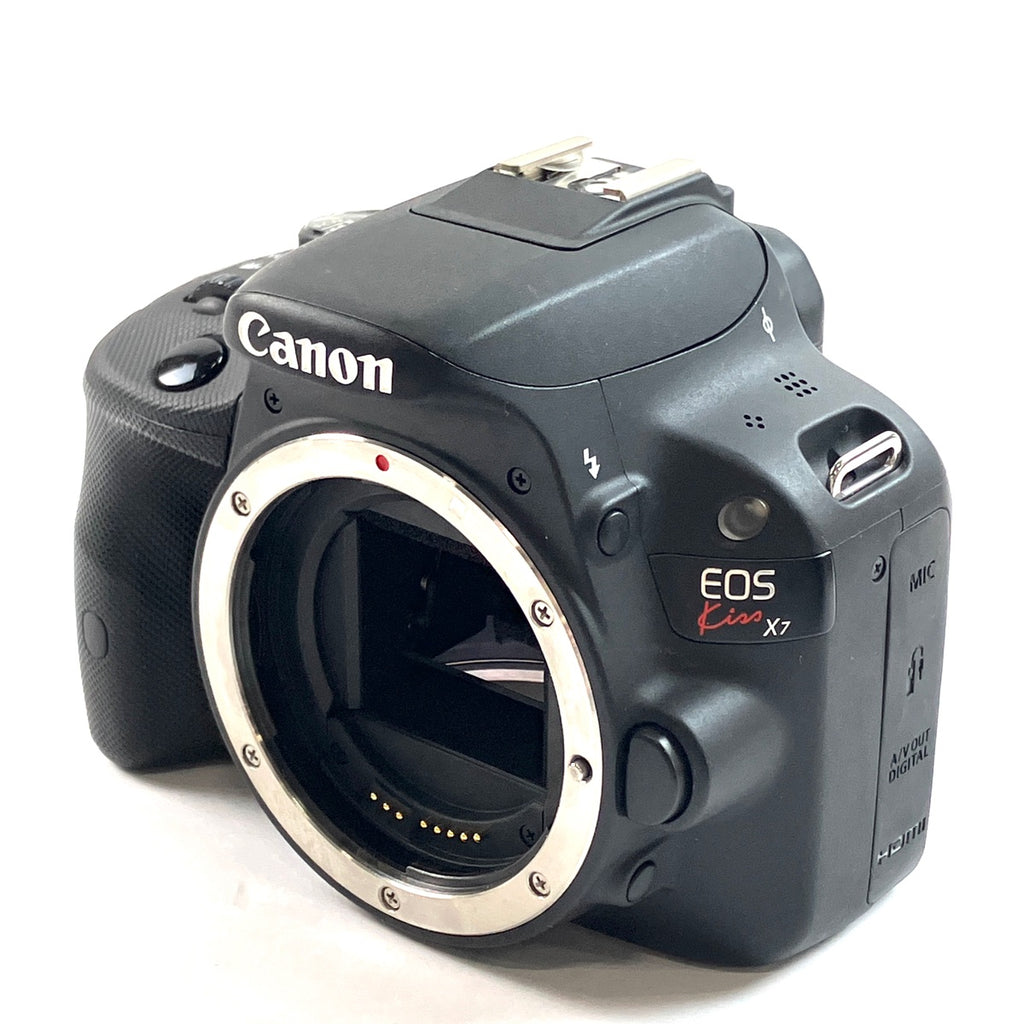 キヤノン Canon EOS Kiss X7 ボディ + EF-S 18-55mm F3.5-5.6 II USM デジタル 一眼レフカメラ 【中古】