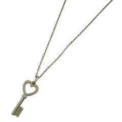 ティファニー ハートキー ネックレス ペンダント ネックレス シルバー925 シルバー レディース ブランドアクセサリー 【中古】bracc