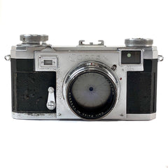 ツァイス・イコン Zeiss Ikon CONTAX IIA + Sonnar 50mm F1.5 ［ジャンク品］ フィルム レンジファインダーカメラ 【中古】