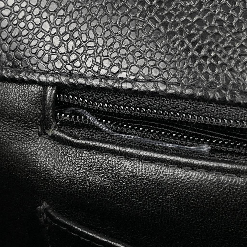 【在庫一掃】 シャネル マドモアゼル チェーン ショルダーバッグ ココマーク Wチェーン ショルダーバッグ レザー ブラック レディース 【中古】 brbag