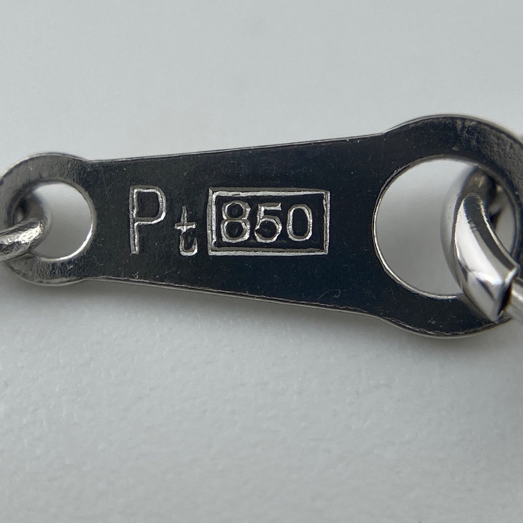ルビー デザインネックレス プラチナ ペンダント メレダイヤ ネックレス Pt900 Pt850 ルビー レディース 【中古】 
 ラッピング可