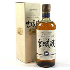 【最終値引き】 【東京都内限定お届け】 ニッカ NIKKA 宮城峡 10年 シングルモルト 700ml 国産ウイスキー 【古酒】 liqbb