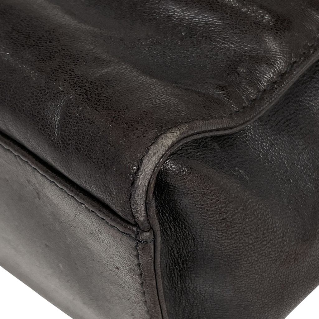 シャネル ココマーク チェーン トートバッグ ショルダーバッグ トートバッグ レザー ブラウン レディース 【中古】 brbag