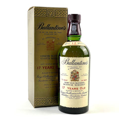 バランタイン Ballantines 17年 旧ボトル 赤青旗 760ml スコッチウイスキー ブレンデッド 【古酒】