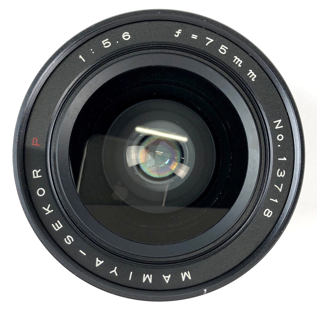 マミヤ Mamiya SEKOR P 75mm F5.6 プレス用 中判カメラ用レンズ 【中古】