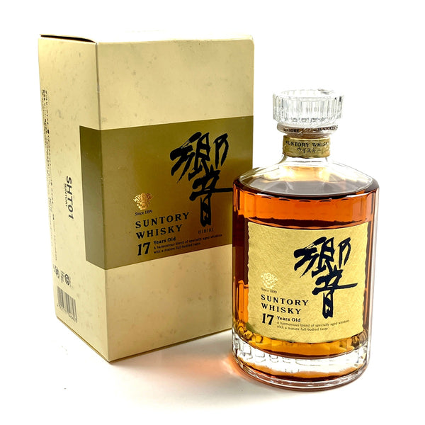 バイセル公式】【東京都内限定お届け】 サントリー SUNTORY 響 17年 両面 ゴールドラベル 750ml 国産ウイスキー 【古酒】 -  バイセルブランシェ