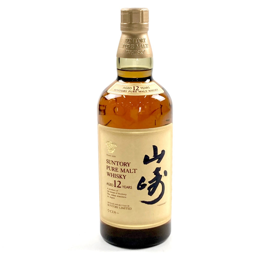 バイセル公式】【東京都内限定お届け】 サントリー SUNTORY 山崎 12年 ピュアモルト 華 750ml 国産ウイスキー 【古酒】 -  バイセルブランシェ