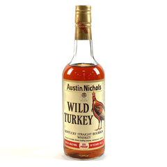 ワイルドターキー WILD TURKEY 8年 旧旧ラベル 750ml アメリカンウイスキー 【古酒】