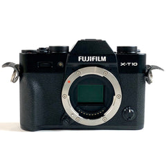 富士フイルム FUJIFILM X-T10 ボディ ブラック デジタル ミラーレス 一眼カメラ 【中古】