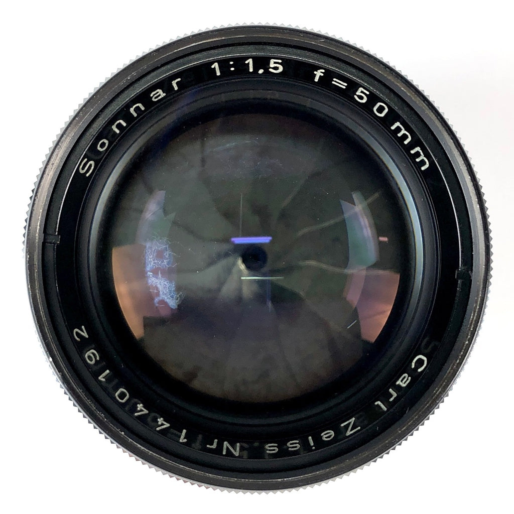 カール・ツァイス Carl Zeiss Sonnar 50mm F1.5 (旧コンタックスC) レンジファインダーカメラ用レンズ 【中古】