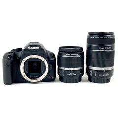 キヤノン Canon EOS Kiss X3 ダブルズームキット デジタル 一眼レフカメラ 【中古】