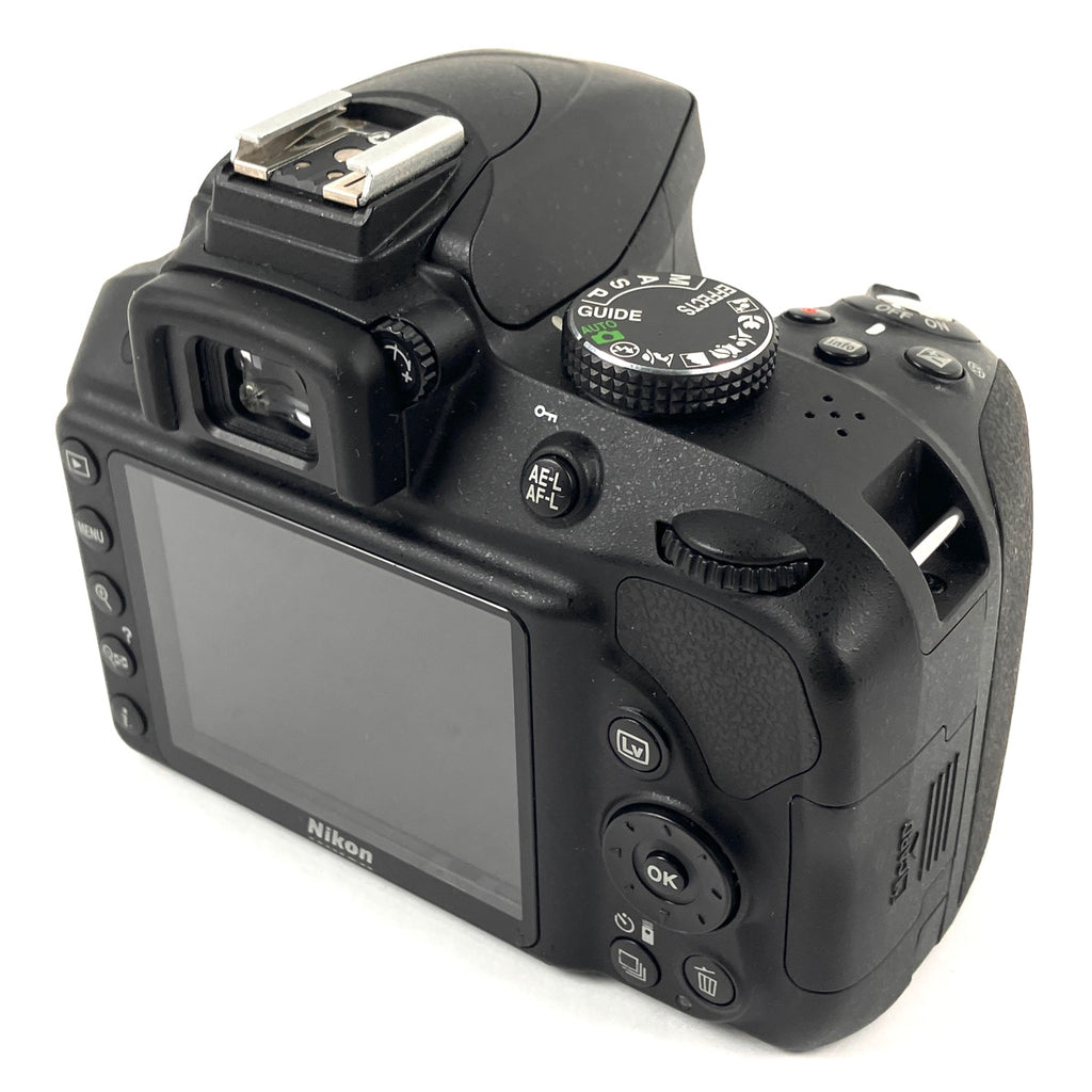 ニコン Nikon D3300 18-55 VR II レンズキット ブラック デジタル 一眼レフカメラ 【中古】