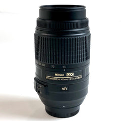 ニコン Nikon AF-S DX NIKKOR 55-300mm F4.5-5.6G ED VR 一眼カメラ用レンズ（オートフォーカス） 【中古】