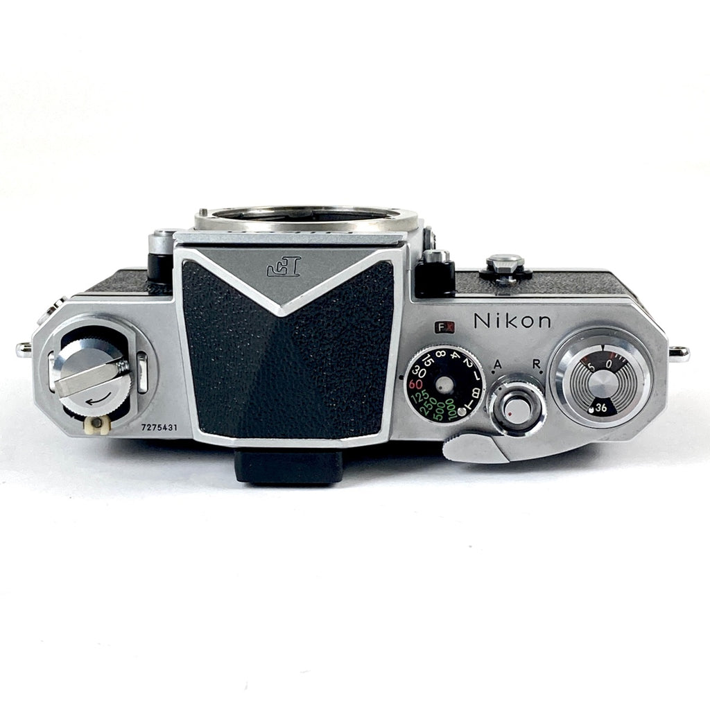 ニコン Nikon F アイレベル シルバー ボディ フィルム マニュアルフォーカス 一眼レフカメラ 【中古】