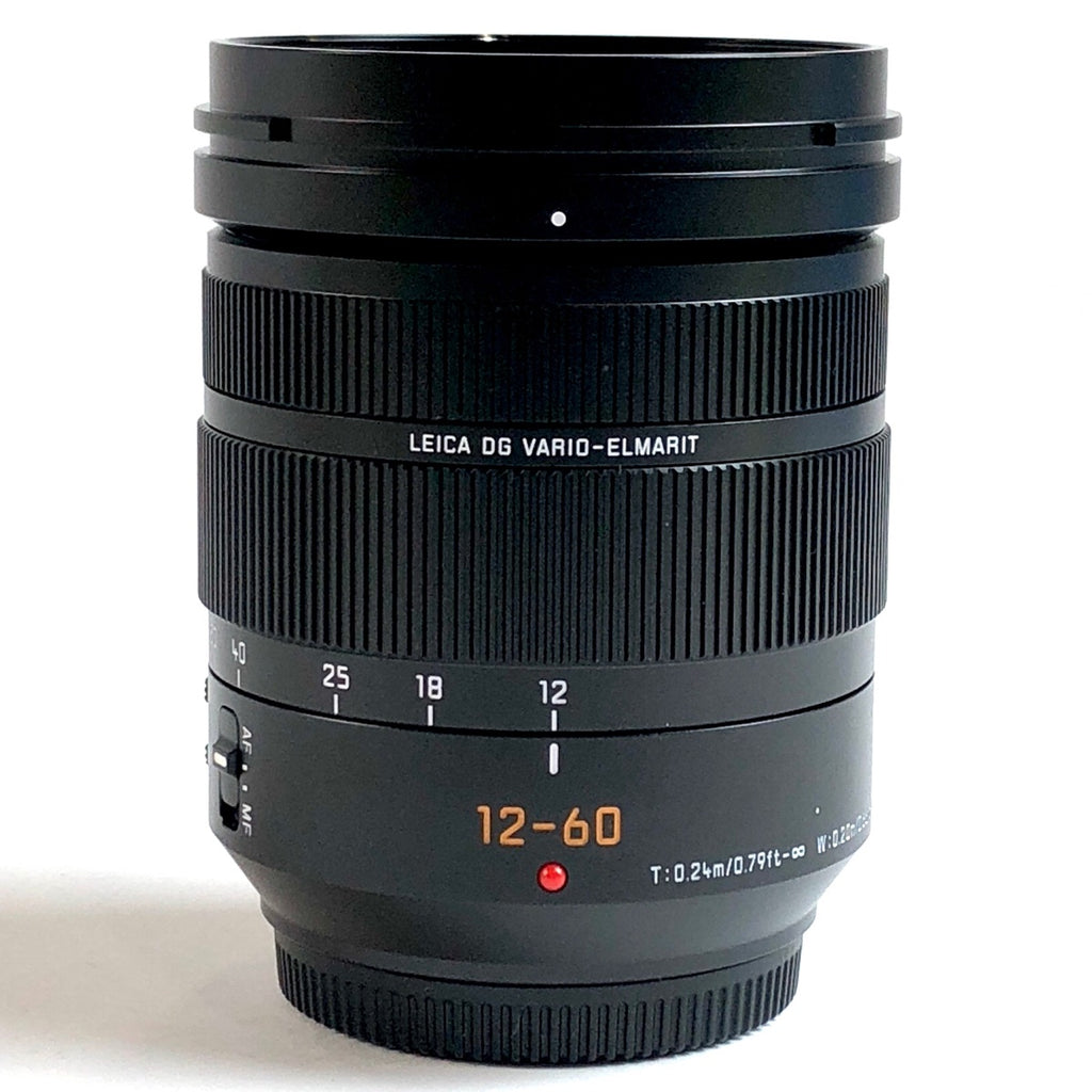 パナソニック Panasonic LEICA DG VARIO-ELMARIT 12-60mm F2.8-4.0 ASPH. POWER O.I.S. H-ES12060 一眼カメラ用レンズ（オートフォーカス） 【中古】