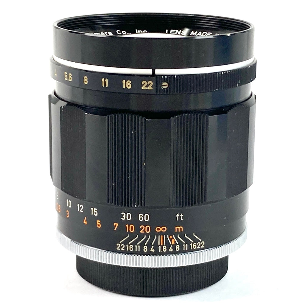 キヤノン Canon 85mm F1.8 Lマウント L39 レンジファインダーカメラ用レンズ 【中古】