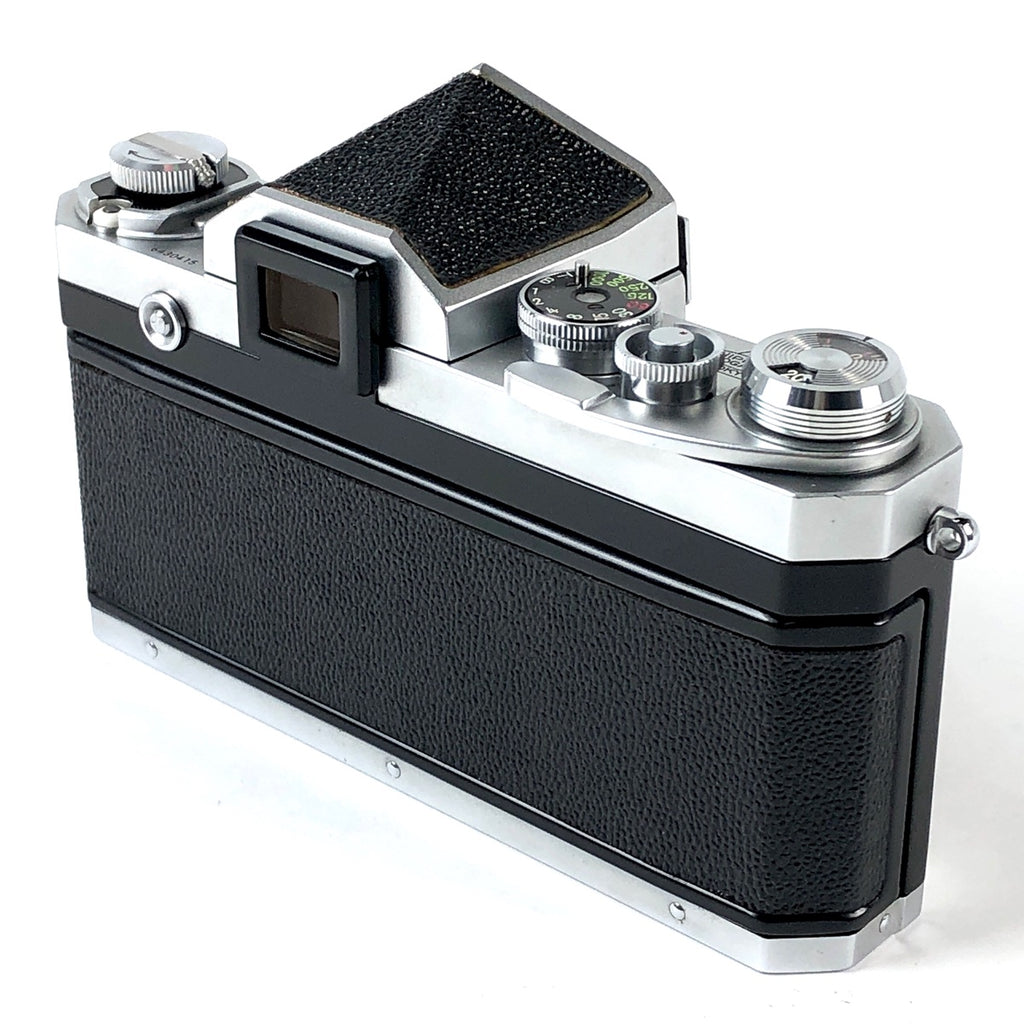 ニコン Nikon F アイレベル シルバー ボディ フィルム マニュアルフォーカス 一眼レフカメラ 【中古】