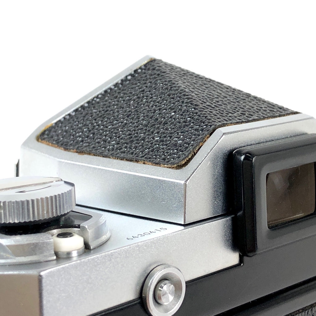 ニコン Nikon F アイレベル シルバー ボディ フィルム マニュアルフォーカス 一眼レフカメラ 【中古】