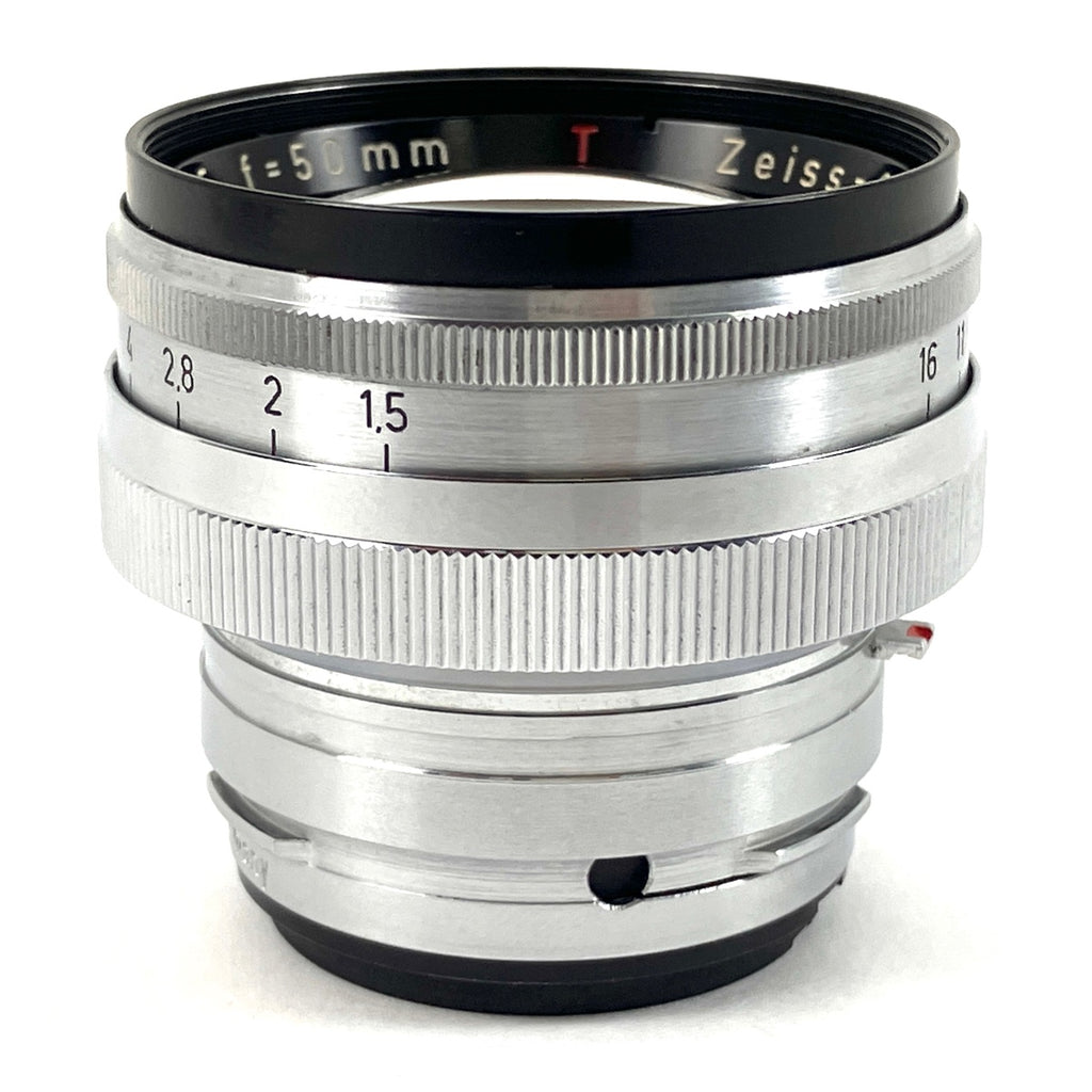【在庫一掃】 カール・ツァイス Carl Zeiss Sonnar 50mm F1.5 (旧コンタックスC) レンジファインダーカメラ用レンズ 【中古】