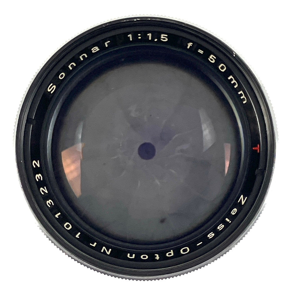 【在庫一掃】 カール・ツァイス Carl Zeiss Sonnar 50mm F1.5 (旧コンタックスC) レンジファインダーカメラ用レンズ 【中古】