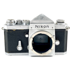 ニコン Nikon F アイレベル シルバー ボディ［ジャンク品］ フィルム マニュアルフォーカス 一眼レフカメラ 【中古】