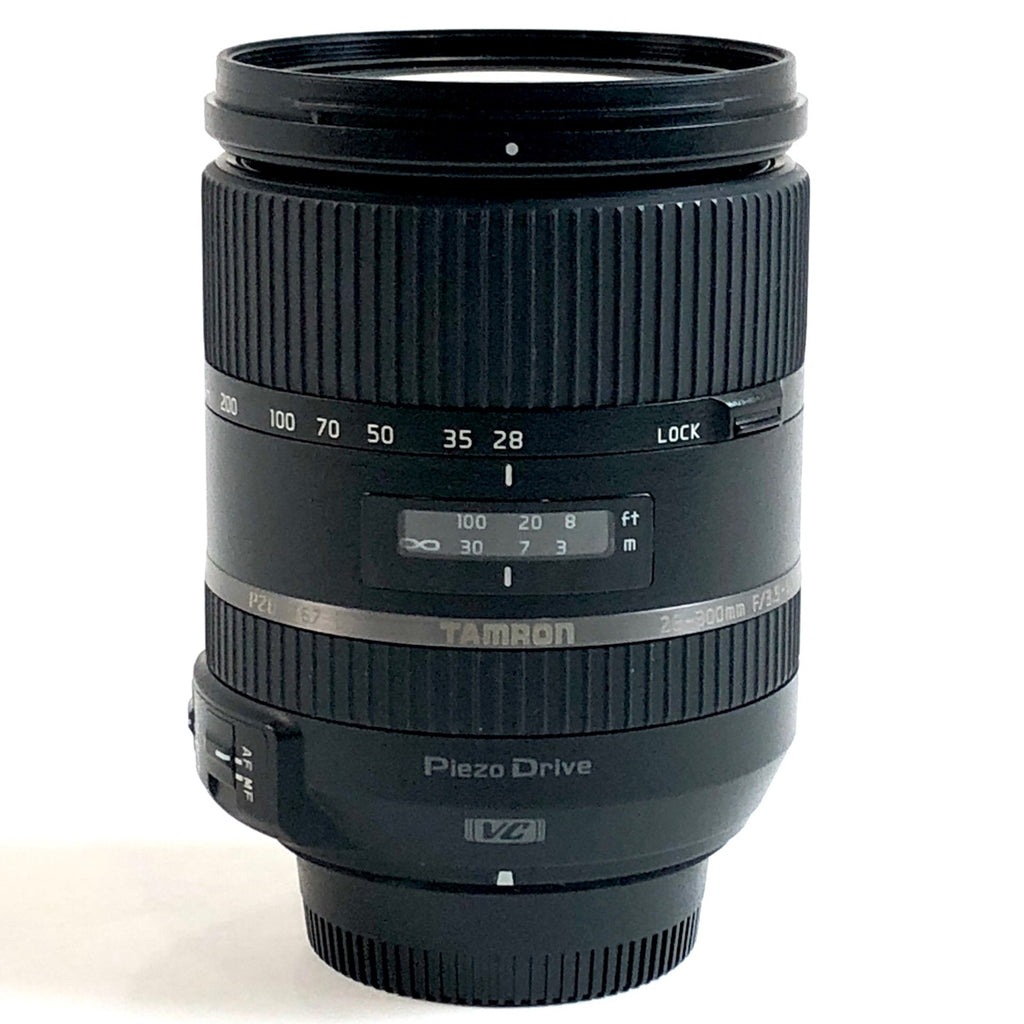 【在庫一掃】 タムロン TAMRON 28-300mm F3.5-6.3 Di VC PZD A010 (ニコン F用) 一眼カメラ用レンズ（オートフォーカス） 【中古】