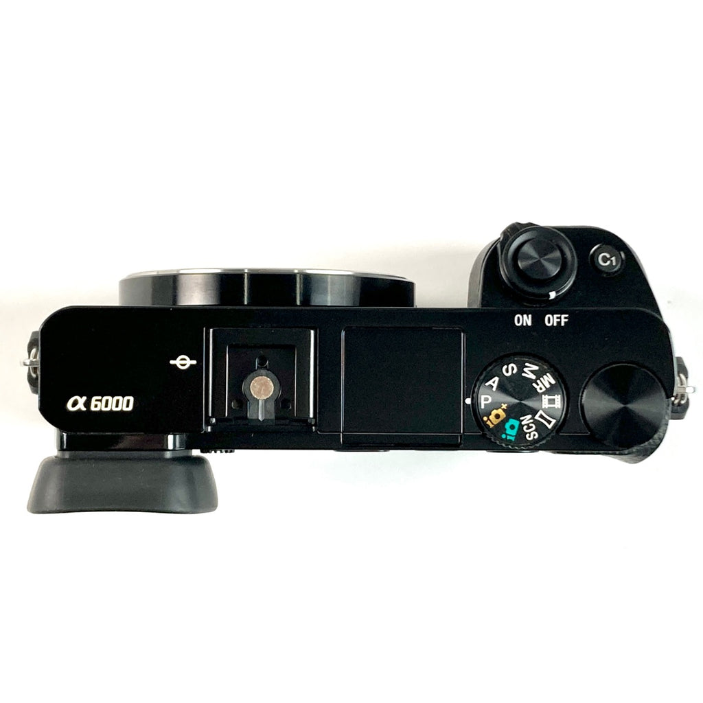 ソニー SONY α6000 パワーズームレンズキット ILCE-6000L B ブラック デジタル ミラーレス 一眼カメラ 【中古】