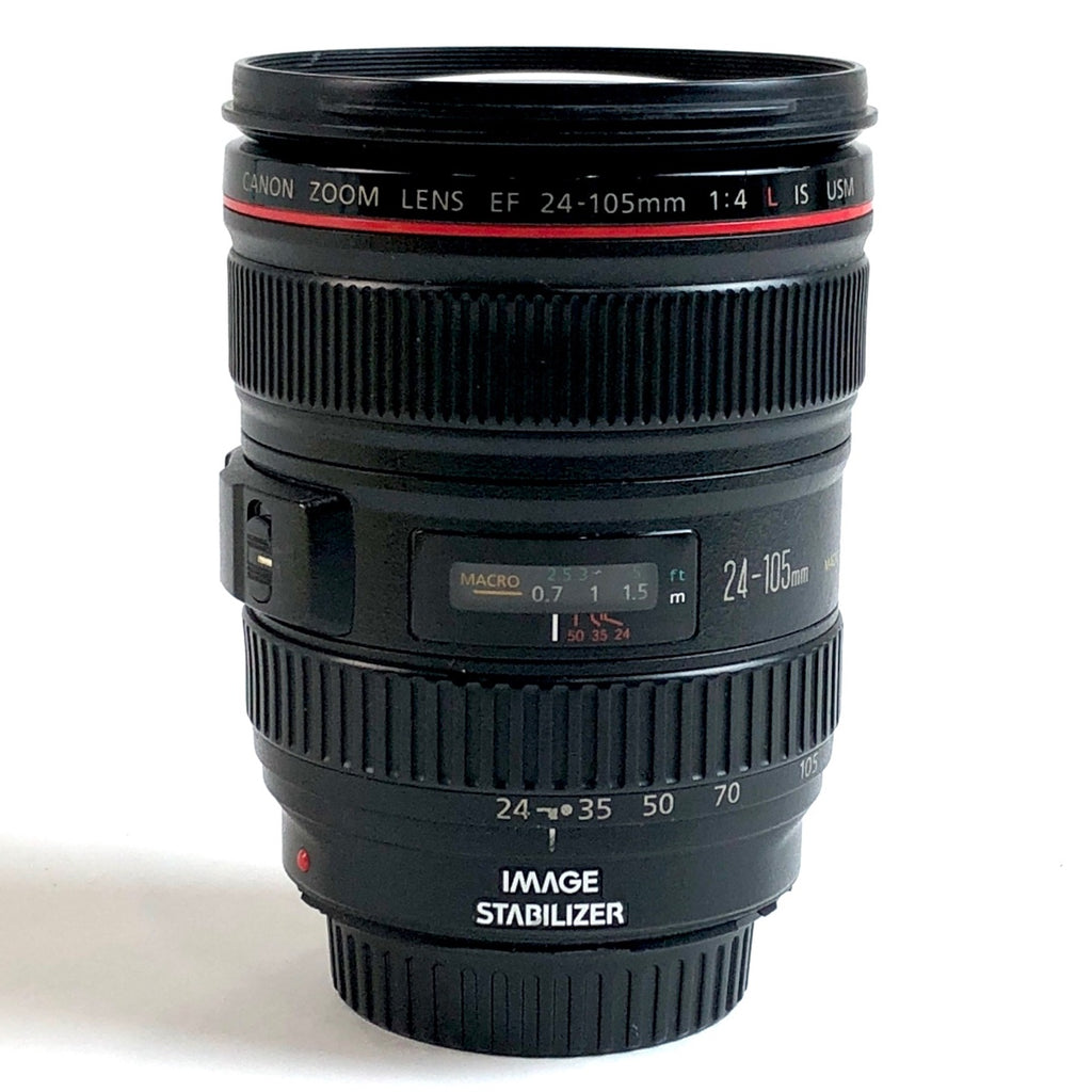 キヤノン Canon EF 24-105mm F4L IS USM 一眼カメラ用レンズ（オートフォーカス） 【中古】