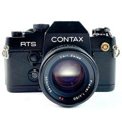 コンタックス CONTAX RTS II + PlanarT* 50mmF1.4 プラナー［ジャンク品］ フィルム マニュアルフォーカス 一眼レフカメラ 【中古】