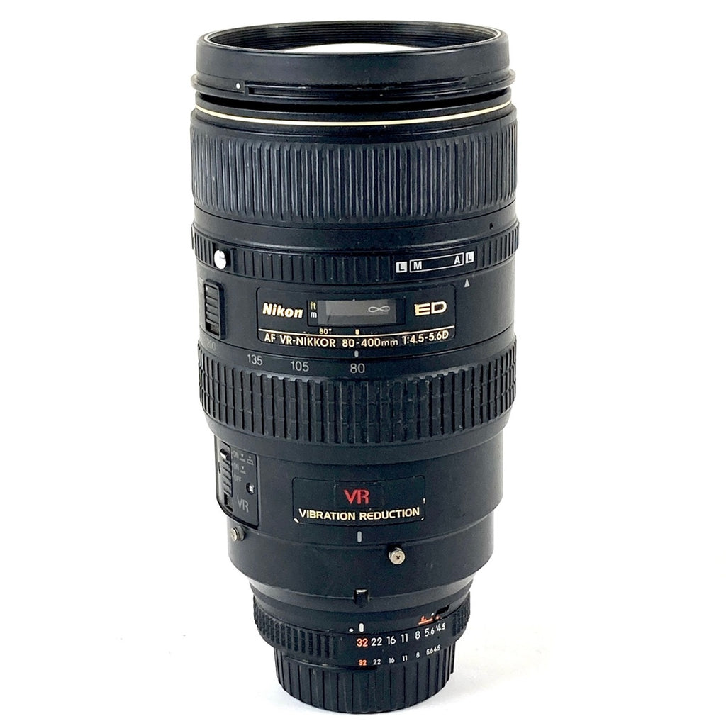 ニコン Nikon AF VR-NIKKOR 80-400mm F4.5-5.6D ED 一眼カメラ用レンズ（オートフォーカス） 【中古】