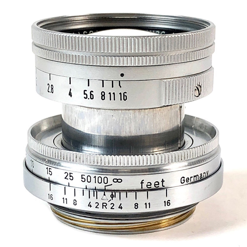 ライカ LEICA SUMMICRON 50mm F2 ズミクロン 沈胴 Lマウント L39 レンジファインダーカメラ用レンズ 【中古】