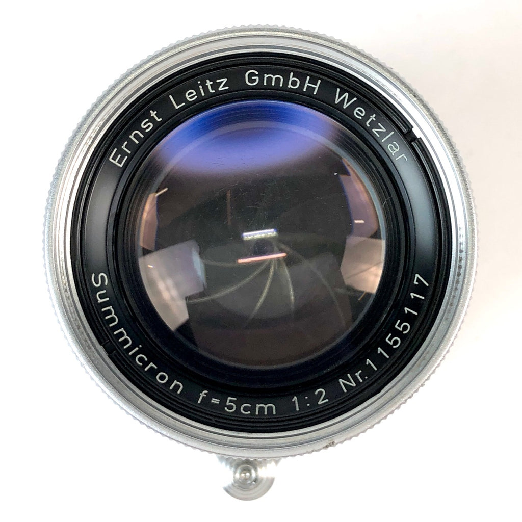 ライカ LEICA SUMMICRON 50mm F2 ズミクロン 沈胴 Lマウント L39 レンジファインダーカメラ用レンズ 【中古】