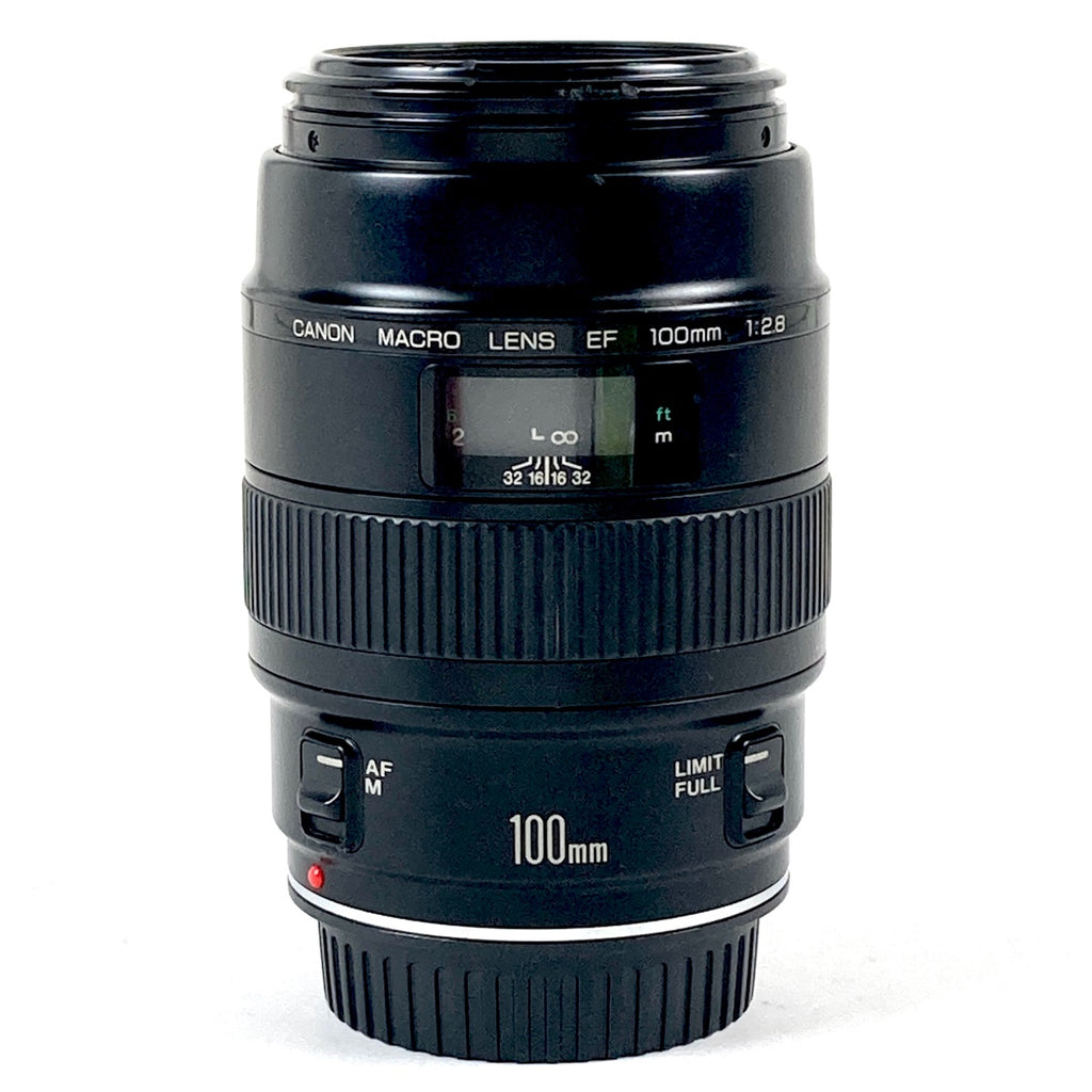 キヤノン Canon EF 100mm F2.8 MACRO 一眼カメラ用レンズ（オートフォーカス） 【中古】