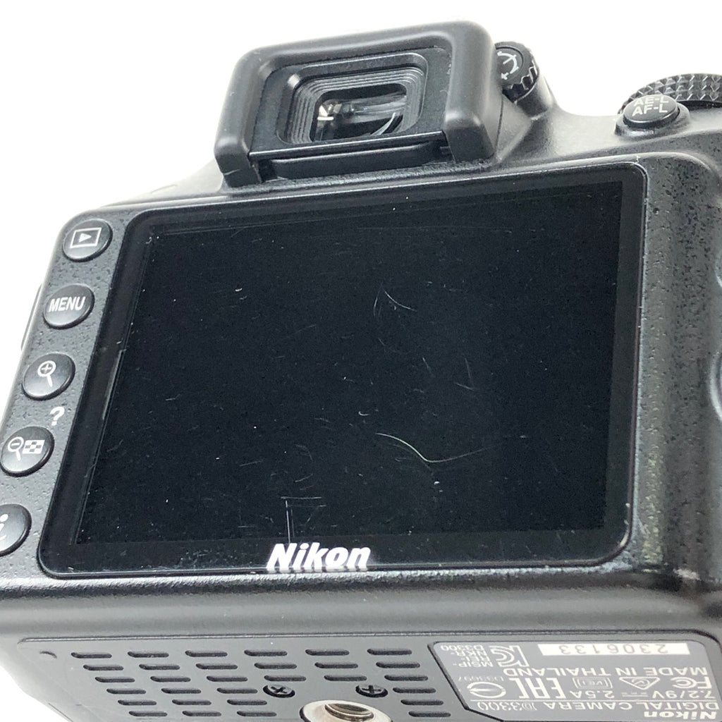ニコン Nikon D3300 ボディ ブラック デジタル 一眼レフカメラ 【中古】