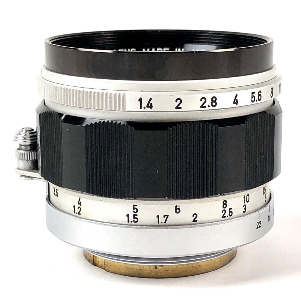 キヤノン Canon 50mm F1.4 Lマウント L39 レンジファインダーカメラ用レンズ 【中古】