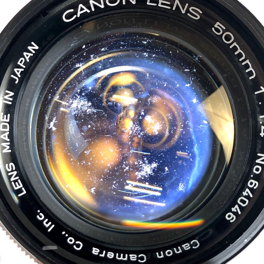 キヤノン Canon 50mm F1.4 Lマウント L39 レンジファインダーカメラ用レンズ 【中古】