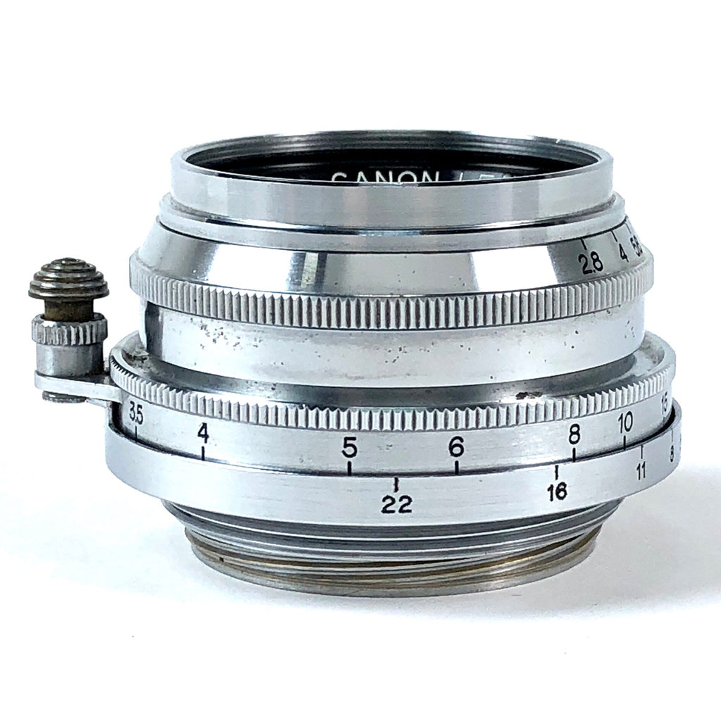 キヤノン Canon 35mm F2.8 Lマウント L39 レンジファインダーカメラ用レンズ 【中古】