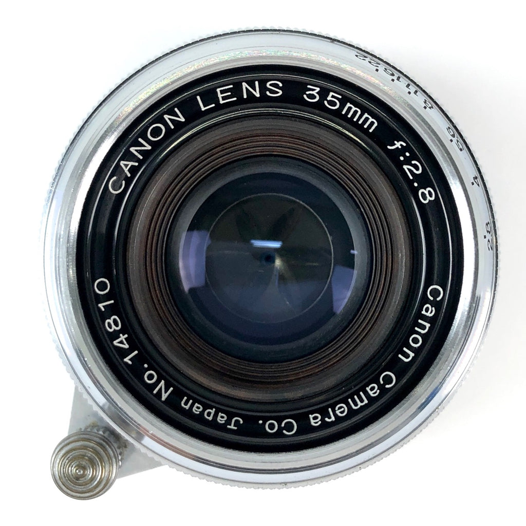 キヤノン Canon 35mm F2.8 Lマウント L39 レンジファインダーカメラ用レンズ 【中古】