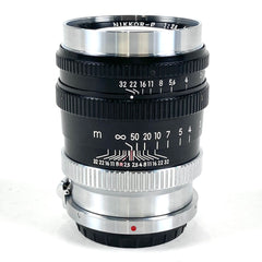 ニコン Nikon NIKKOR-P (.C) 105mm F2.5 10.5cm Sマウント レンジファインダーカメラ用レンズ 【中古】