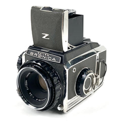 ゼンザブロニカ Zenza Bronica S2 後期 + NIKKOR-P 75mm F2.8 中判カメラ 【中古】