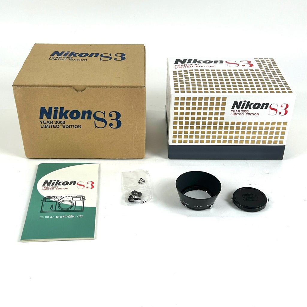 ニコン Nikon S3 Limited Edition (50mm F1.4付) シルバー フィルム レンジファインダーカメラ 【中古】