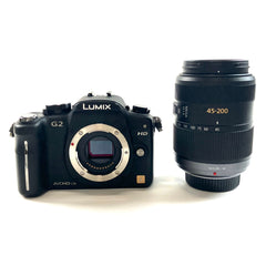 パナソニック Panasonic DMC-G2＋LUMIX G VARIO 45-200mm F4.0-5.6 MEGA O.I.S. デジタル ミラーレス 一眼カメラ 【中古】