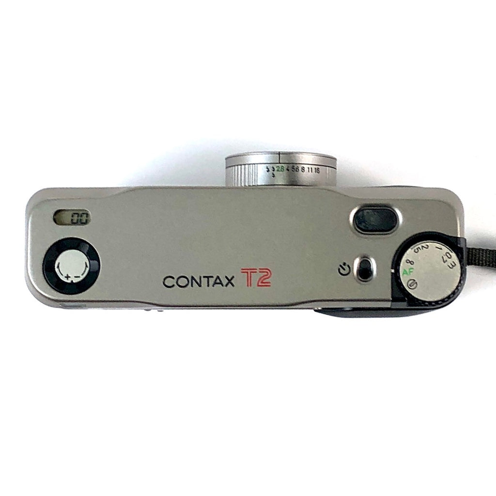 コンタックス CONTAX T2 チタンシルバー フィルム コンパクトカメラ 【中古】