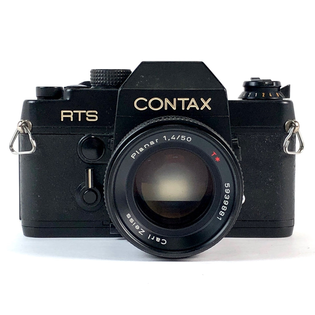 コンタックス CONTAX RTS ＋ Planar T* 50mm F1.4 フィルム マニュアルフォーカス 一眼レフカメラ 【中古】