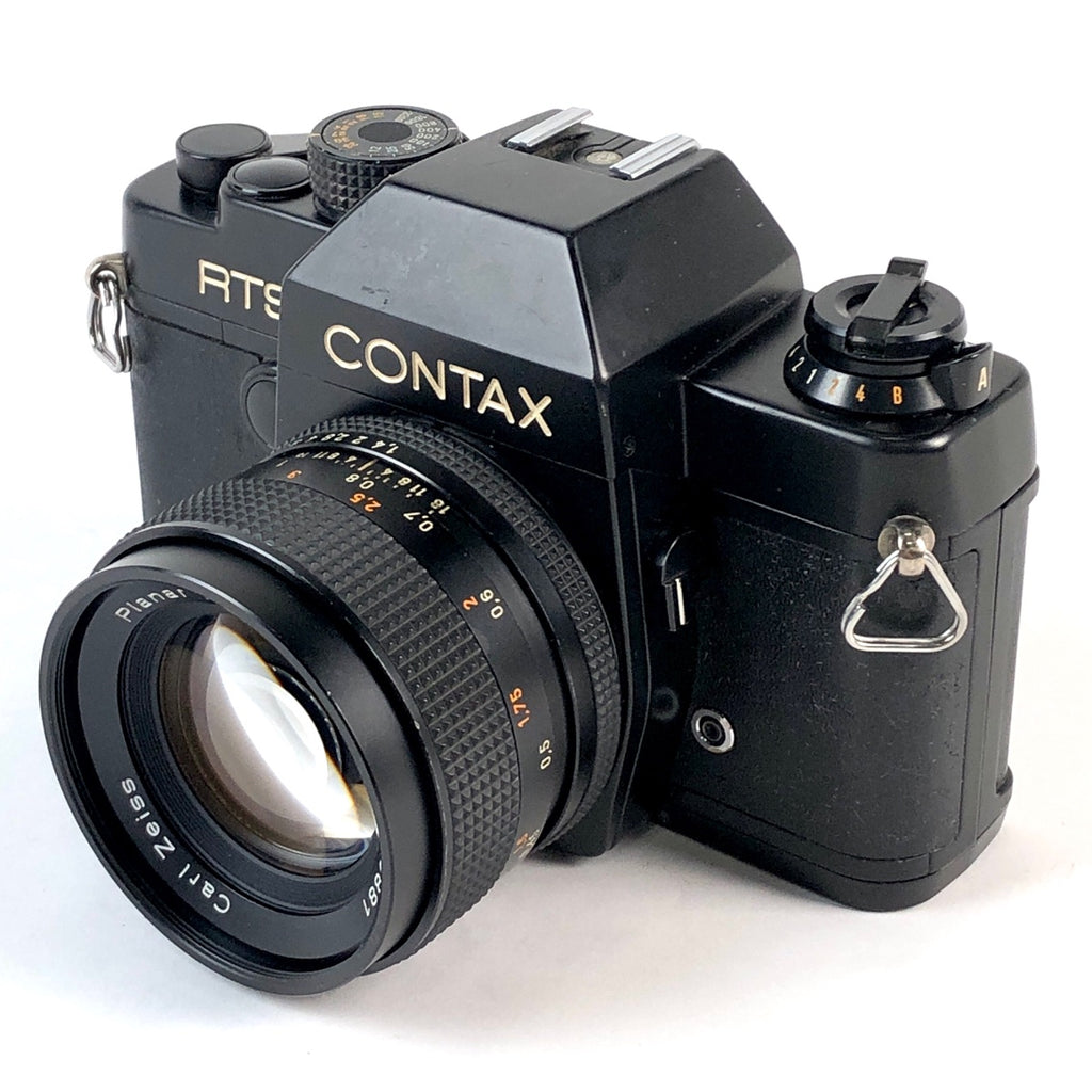 コンタックス CONTAX RTS ＋ Planar T* 50mm F1.4 フィルム マニュアルフォーカス 一眼レフカメラ 【中古】