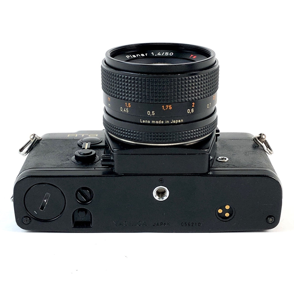 コンタックス CONTAX RTS ＋ Planar T* 50mm F1.4 フィルム マニュアルフォーカス 一眼レフカメラ 【中古】