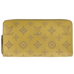 ルイ・ヴィトン ジッピーウォレット ラウンドファスナー 長財布 モノグラムマヒナ ジョーヌ(イエロー) M82501 レディース 【中古】brbag