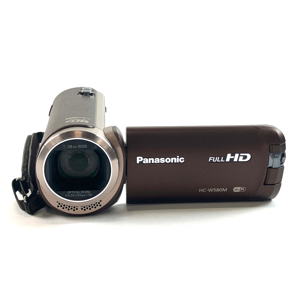 パナソニック Panasonic デジタルハイビジョンビデオカメラ HC-W580M ブラウン デジタルビデオカメラ 【中古】