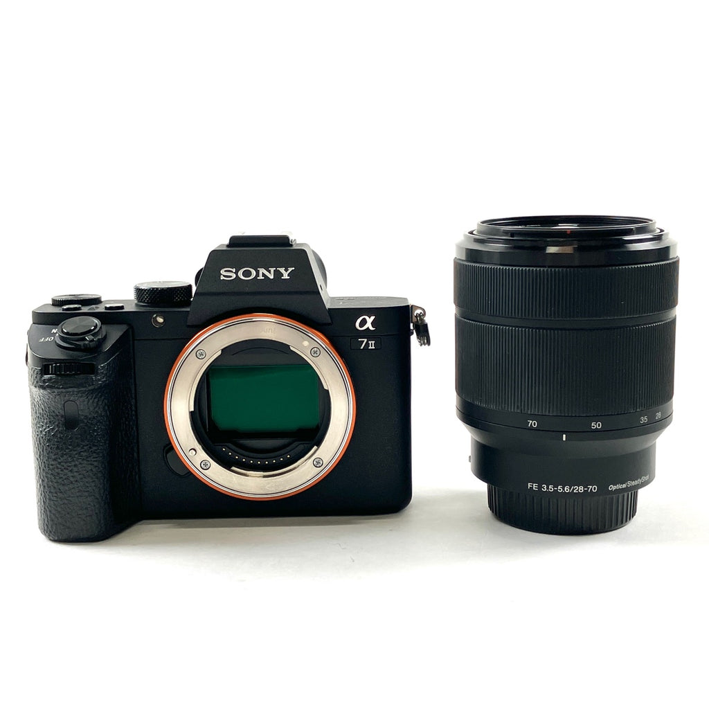 ソニー SONY α7II レンズキット ILCE-7M2K デジタル ミラーレス 一眼カメラ 【中古】cambb