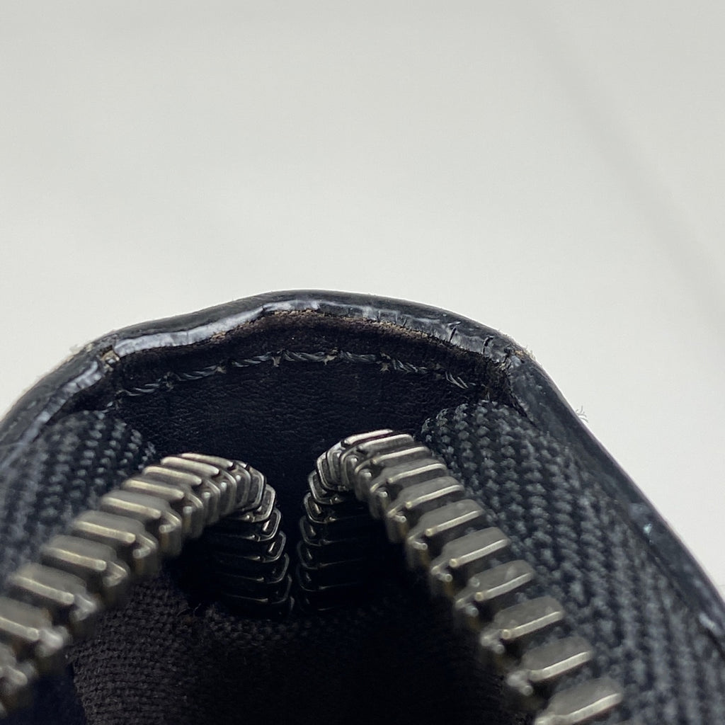 ベルルッティ タリ スクリット ラウンドファスナー ウォレット カリグラフィ 長財布 長財布 レザー ブラウン メンズ 【中古】brbag